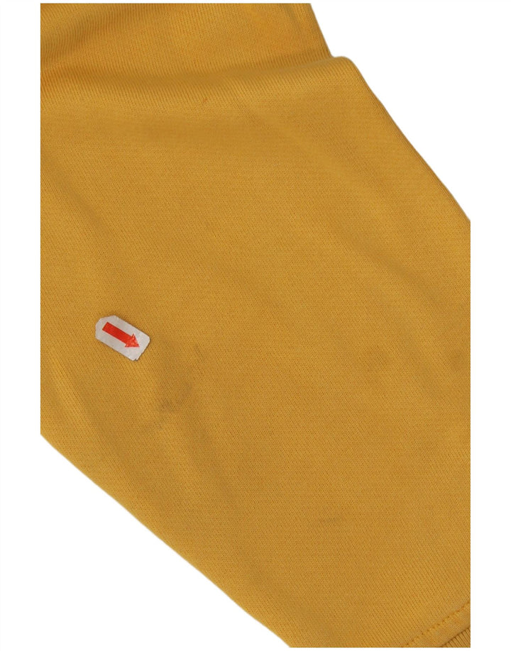 Levi's Mens Graphic Sweatshirt Jumper Large Yellow Colourblock Cotton