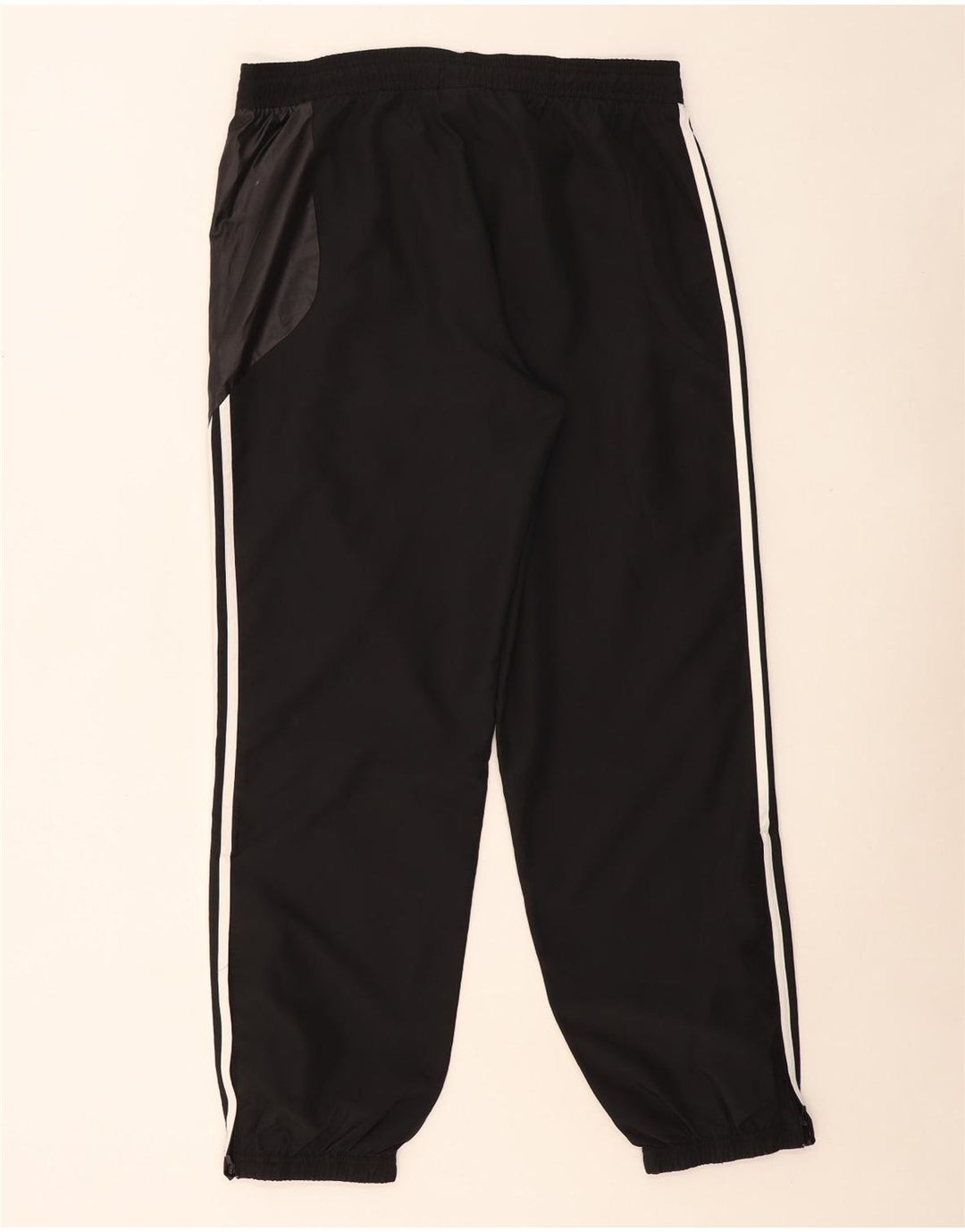 ADIDAS Mens Tracksuit Trousers Joggers UK 42/44 Large  Black