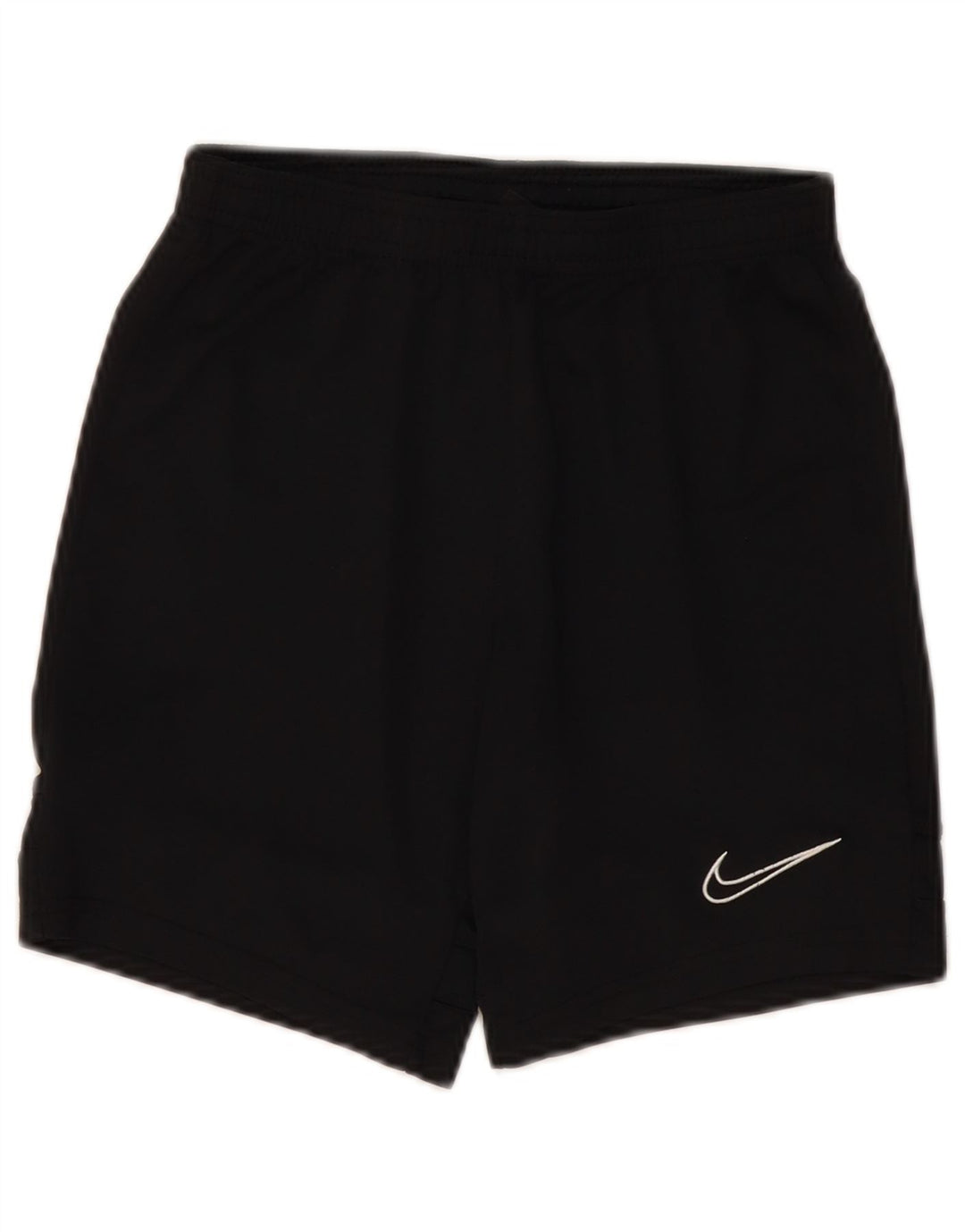 NIKE Boys Dri Fit Sport Shorts 10-11 Years Medium Black Polyester