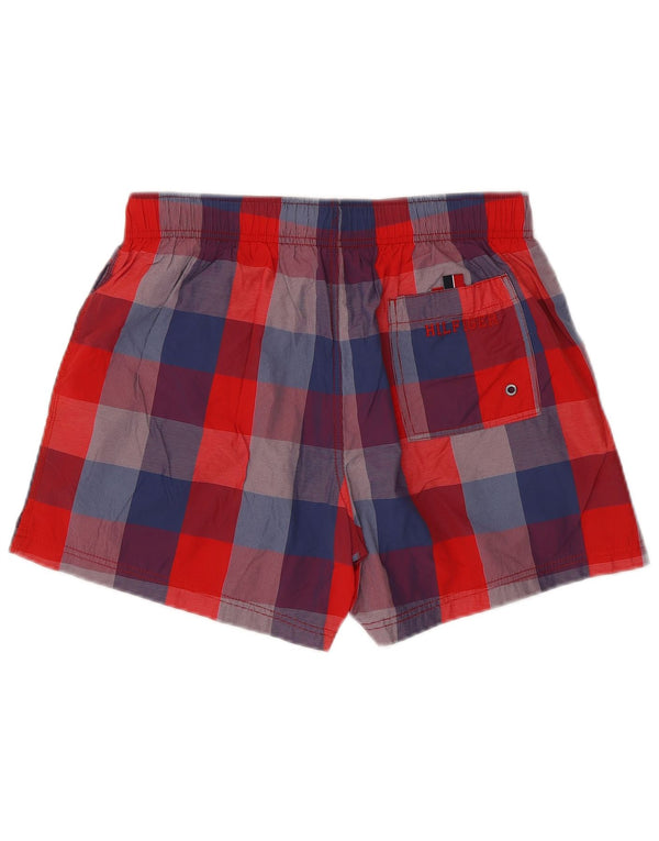 TOMMY HILFIGER Mens Swimming Shorts Medium  Multicoloured Check