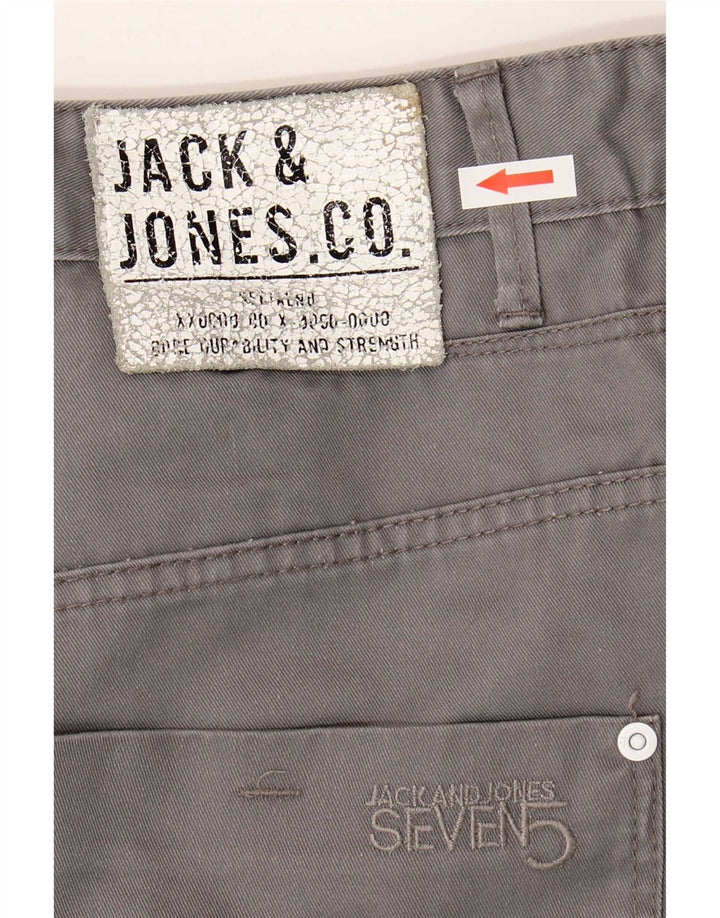 Jack & Jones Mens Casual Shorts W32 Medium Grey