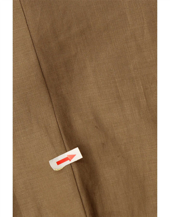 Vintage Mens 3 Button Blazer Jacket UK 38 Medium Beige