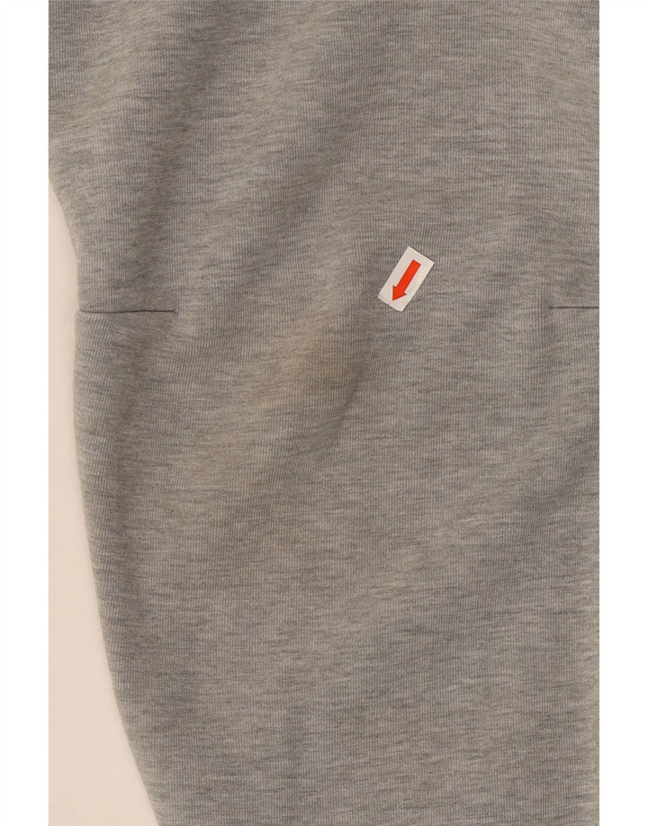 NIKE Mens Tracksuit Trousers Joggers Medium  Grey Flecked Cotton