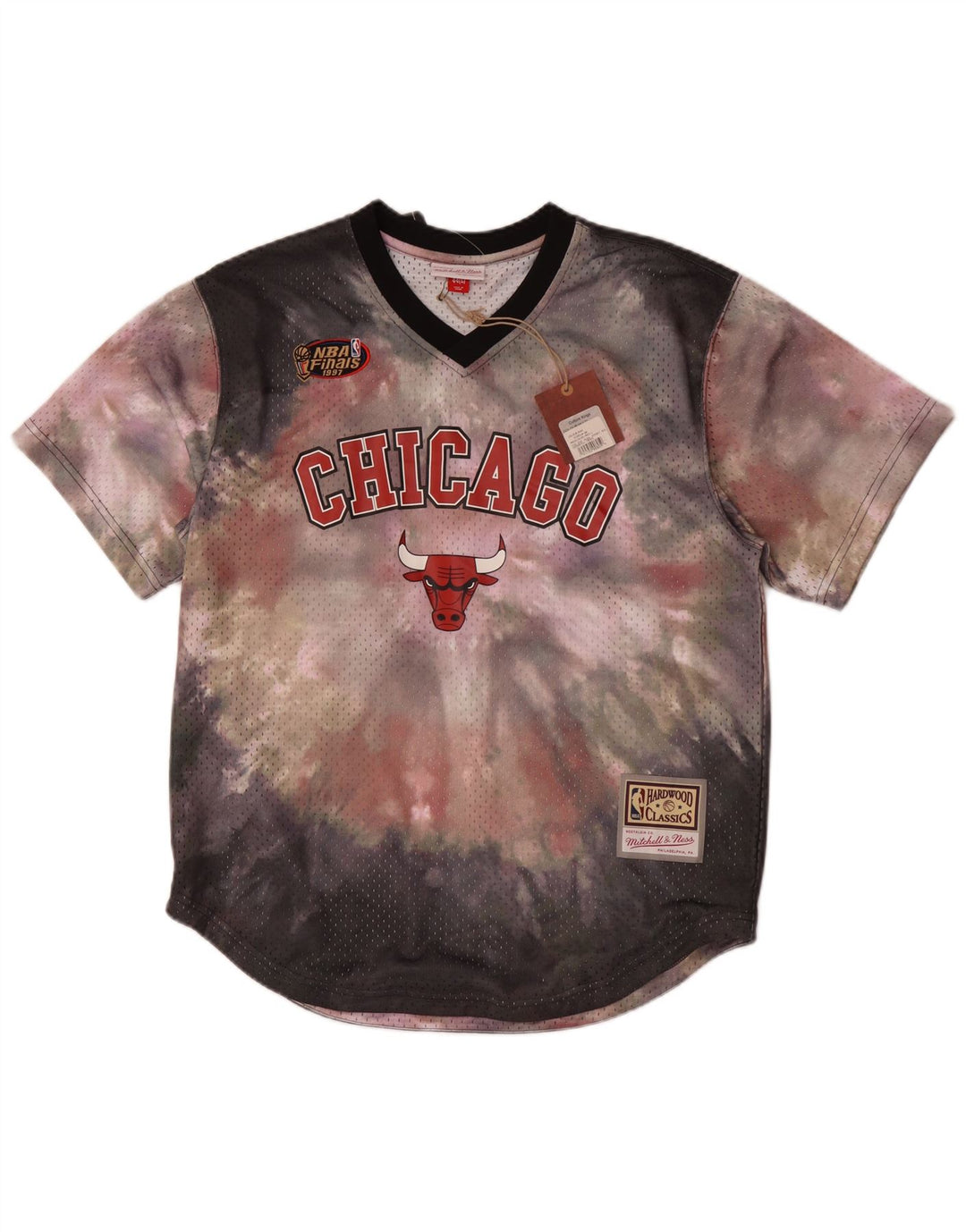 Mitchell & Ness Mens Graphic T-Shirt Top UK 44 Large Multicoloured