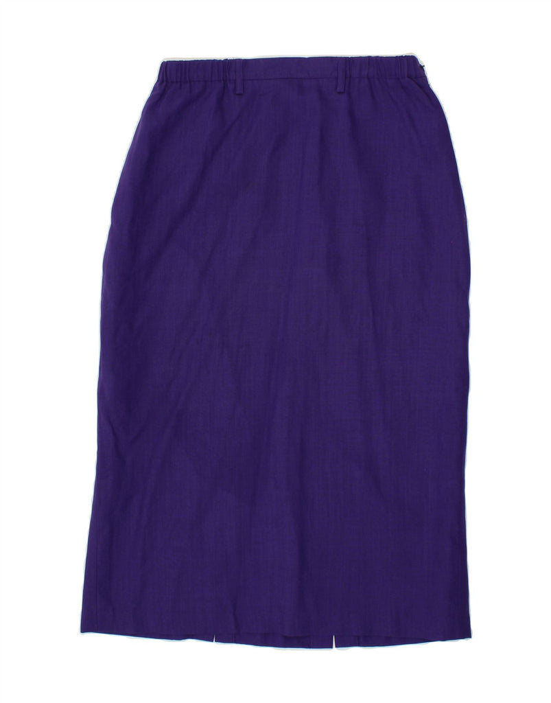 MONDI Womens Pencil Skirt IT 42 Medium W30  Purple Vintage Mondi and Second-Hand Mondi from Messina Hembry 