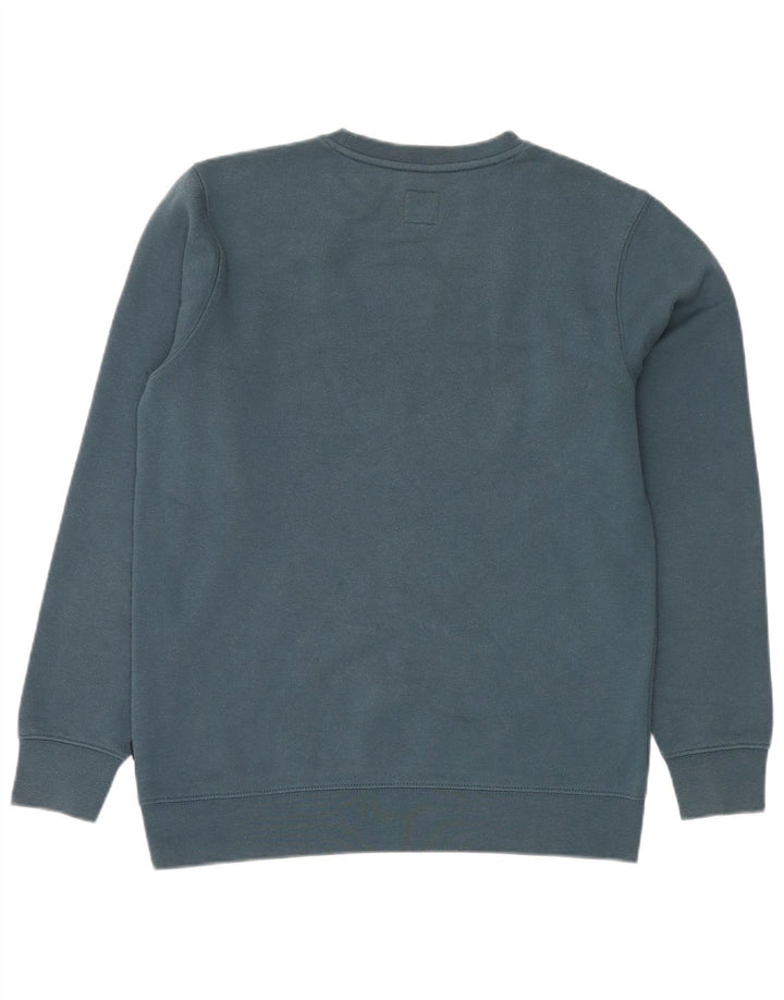 VANS Mens Sweatshirt Jumper Small Blue Cotton
