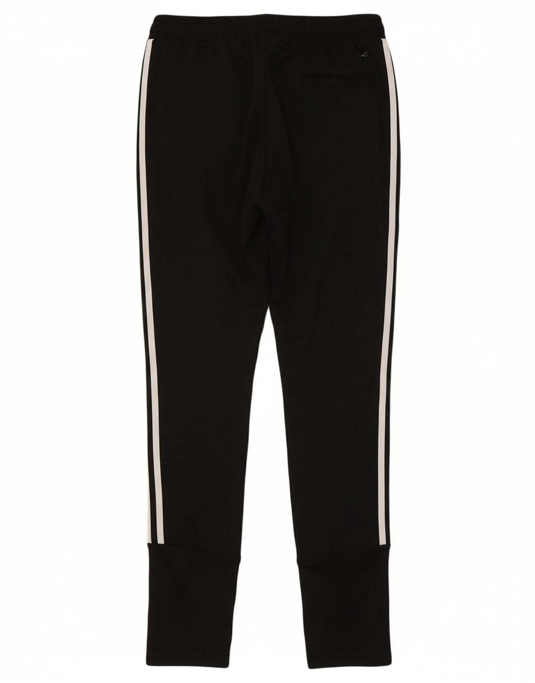 ADIDAS Womens Tracksuit Trousers UK 12 Medium Black Polyester