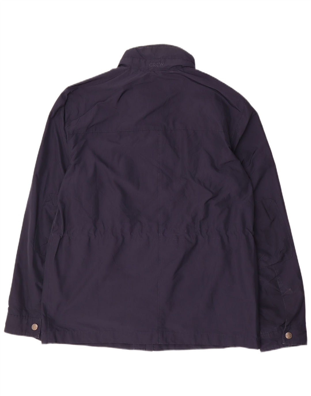 Crew Clothing Mens Utility Jacket UK 38 Medium Navy Blue Polyester
