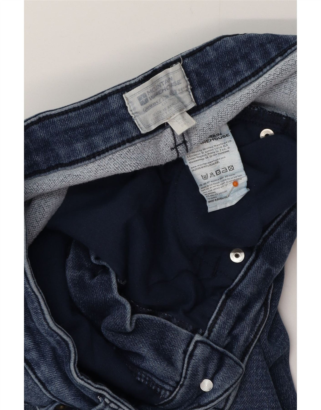 MOUNTAIN WAREHOUSE Womens Slim Jeans UK 16 Large W32 L30  Blue Cotton