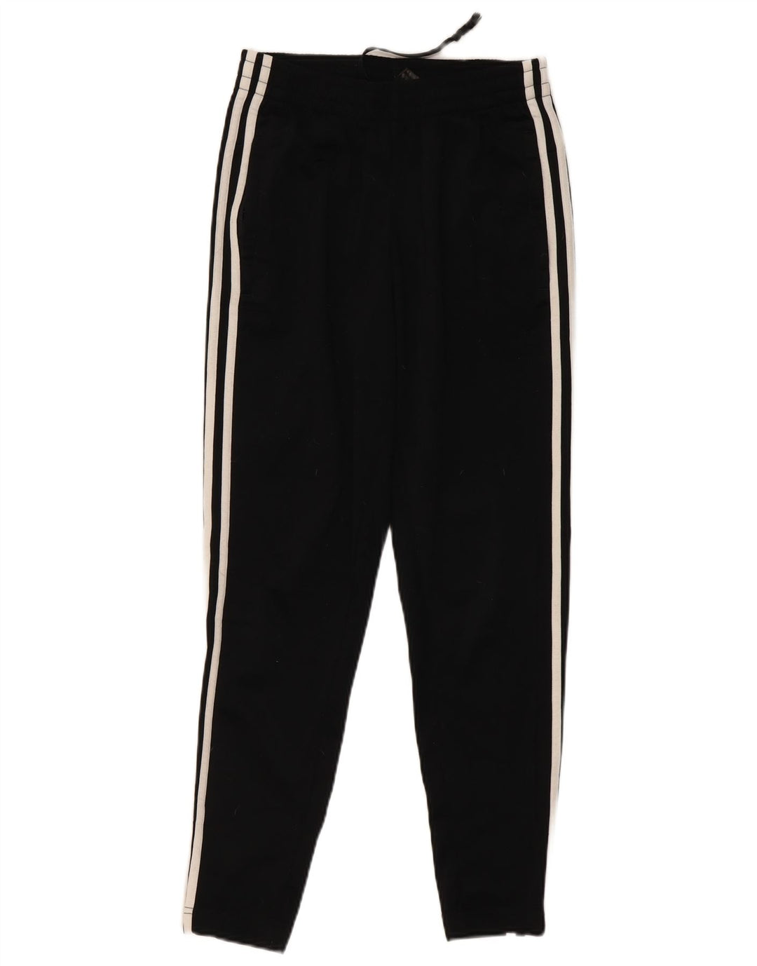 ADIDAS Womens Tracksuit Trousers UK 4/6 XS  Black Polyester