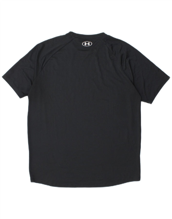 UNDER ARMOUR Mens Graphic T-Shirt Top Large Black