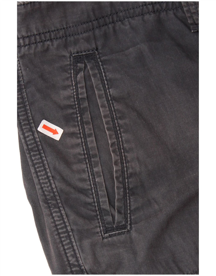 Timberland Mens Cargo Shorts W30 Medium  Navy Blue Cotton