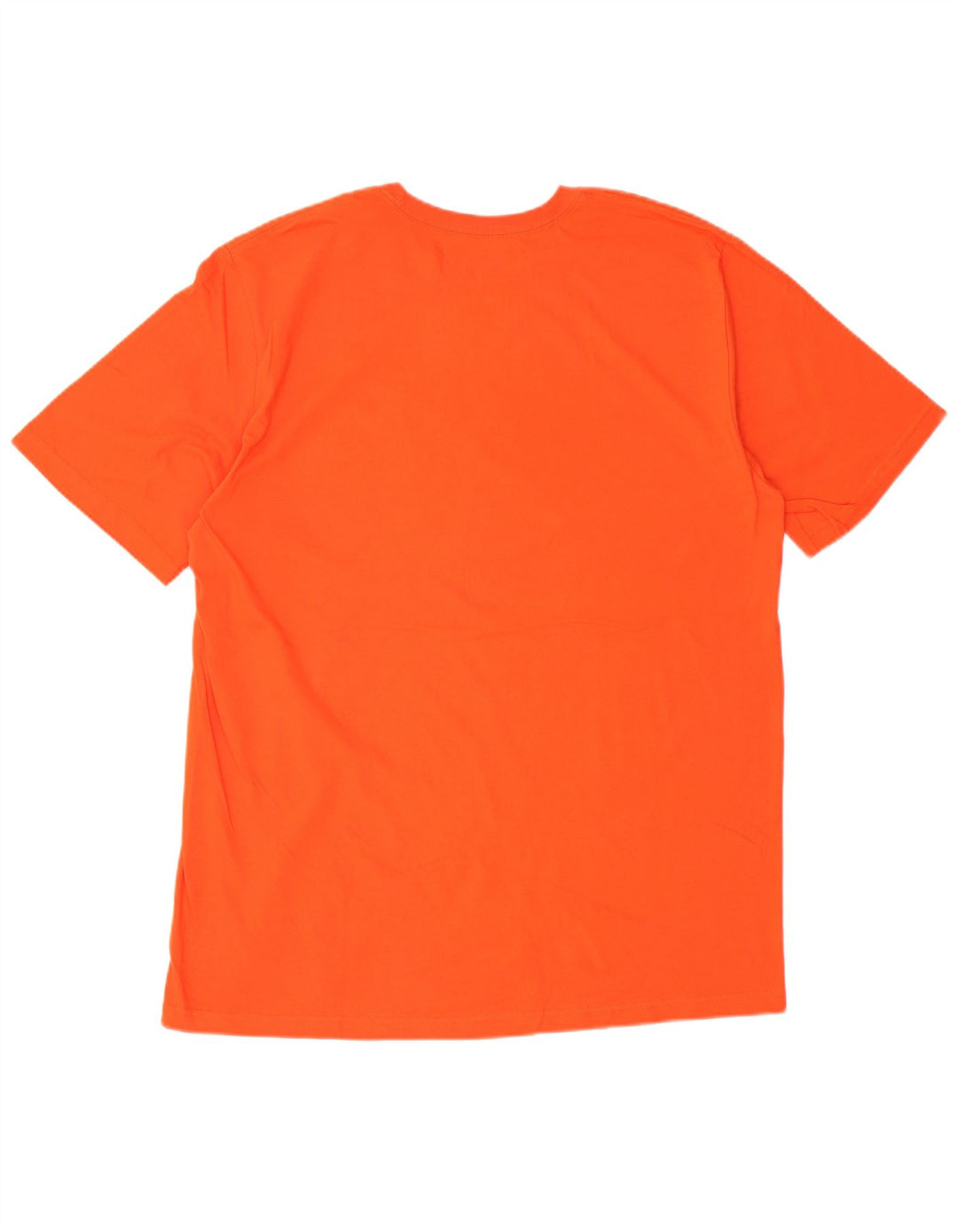 NIKE Mens Regular Fit Graphic T-Shirt Top XL Orange Cotton