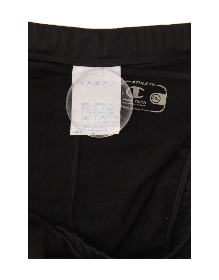 CHAMPION Mens Tracksuit Trousers 3XL  Black Polyester Vintage Champion and Second-Hand Champion from Messina Hembry 
