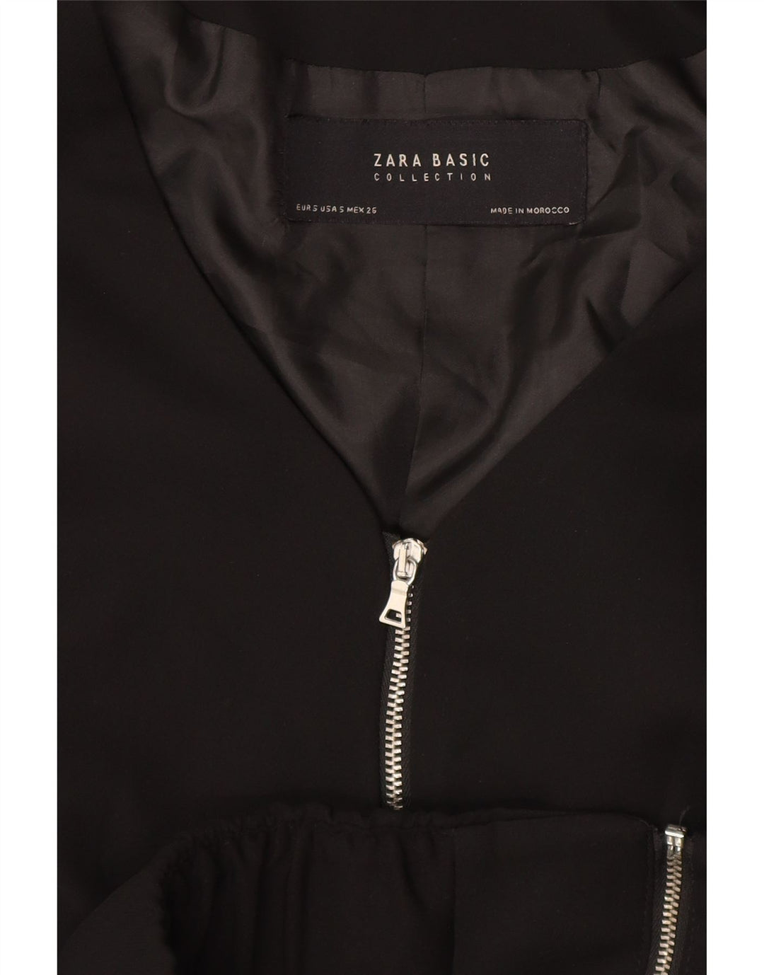 Zara Womens Blazer Jacket UK 10 Small Black