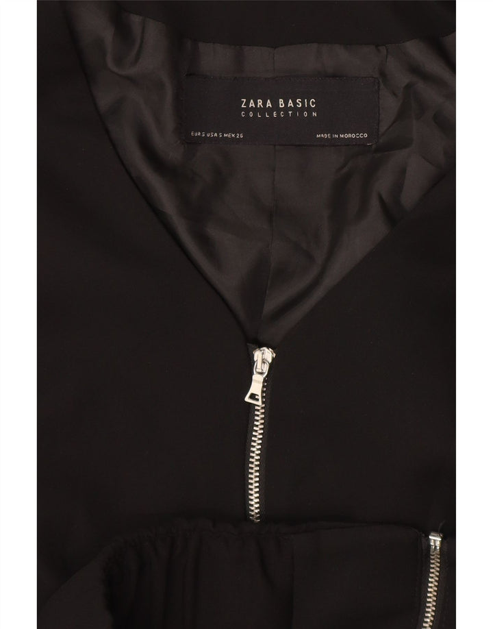 Zara Womens Blazer Jacket UK 10 Small Black