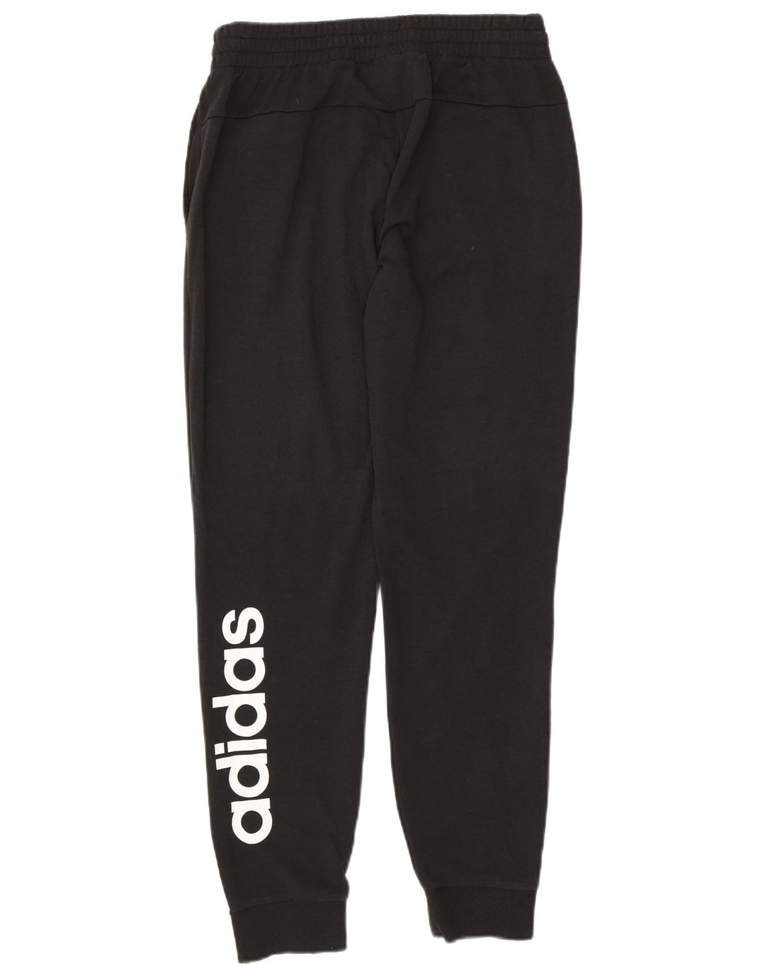 ADIDAS Womens Graphic Tracksuit Trousers Joggers UK 12/14 Medium Black