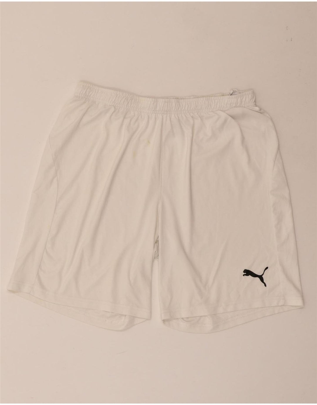 Puma Mens Sport Shorts Large White Polyester