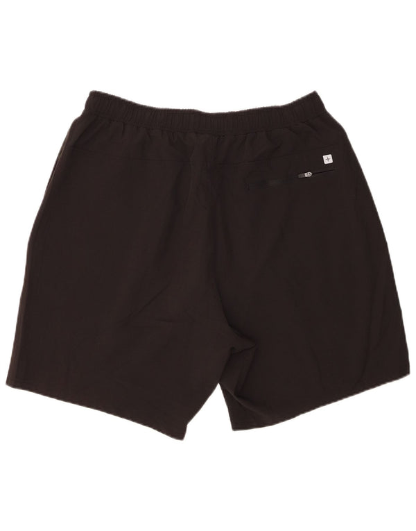 Mountain Warehouse Mens Sport Shorts Large Black Polyester