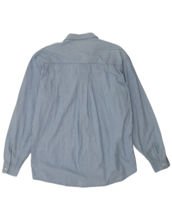 Carrera Mens Shirt XL Blue Cotton