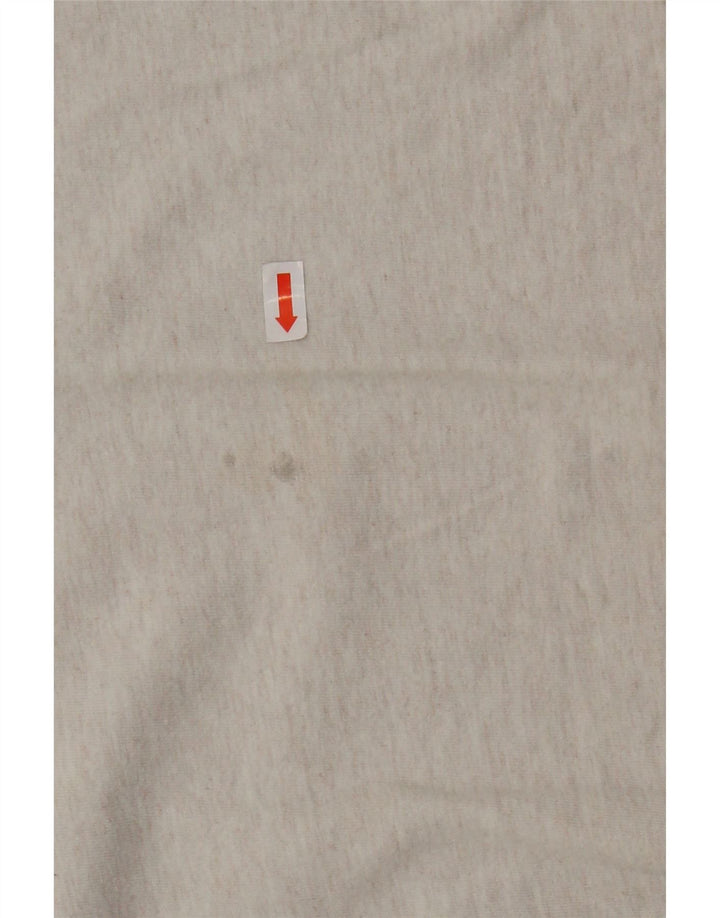 CREW CLOTHING Mens T-Shirt Top Large White Flecked
