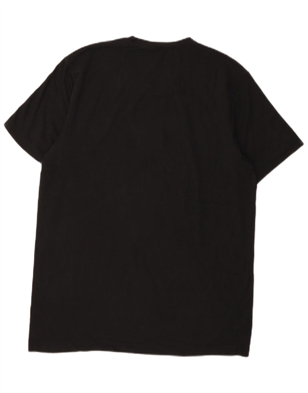 NAUTICA Mens T-Shirt Top Large Black Cotton