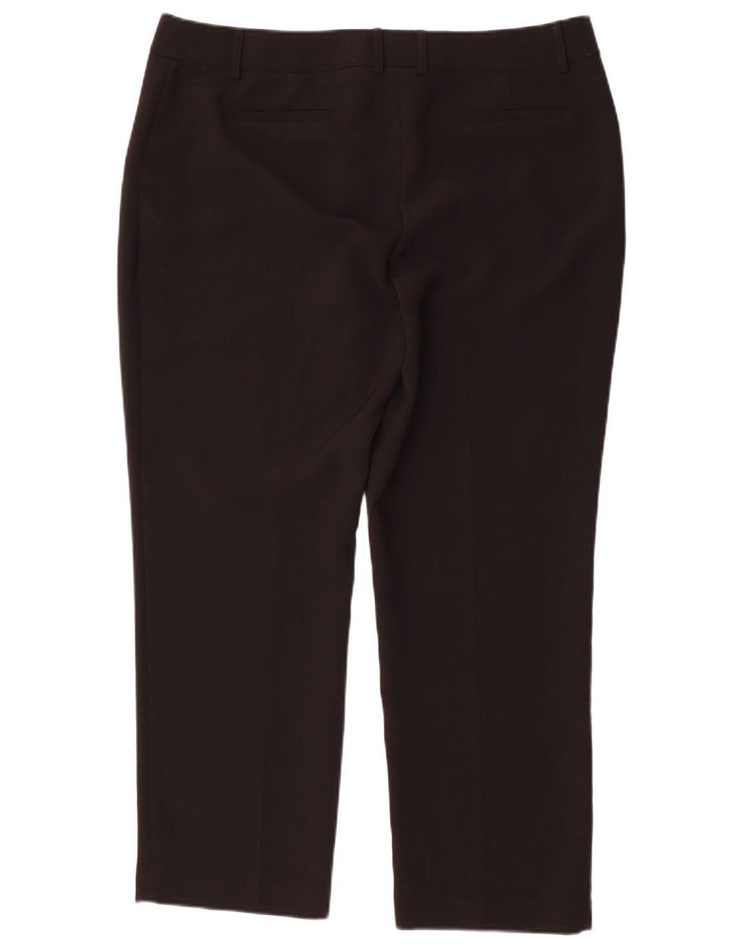 KARL LAGERFELD Womens Straight Casual Trousers W36 L28 Black Polyester
