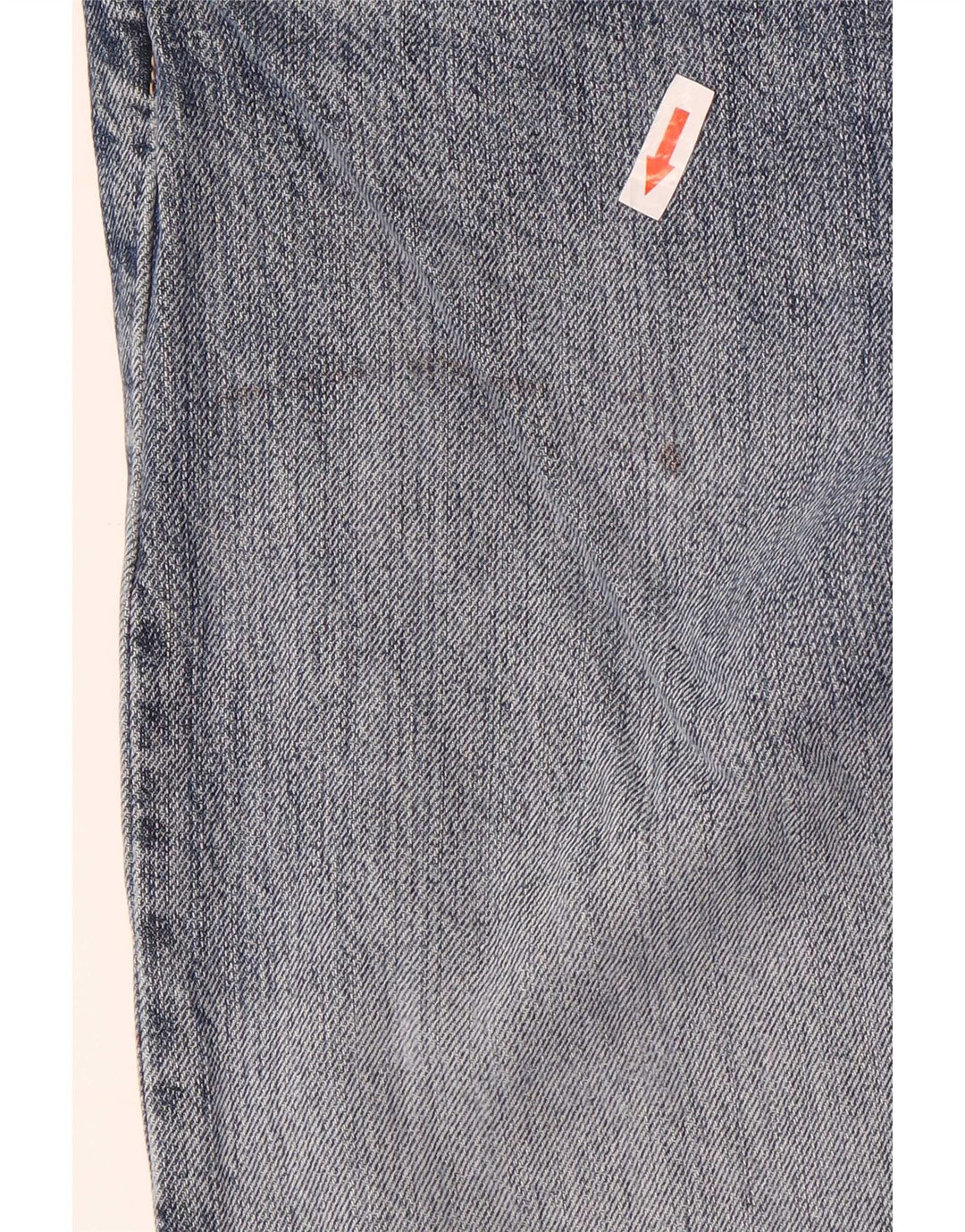 Levi's Mens 501 Distressed Straight Jeans W32 L34 Blue