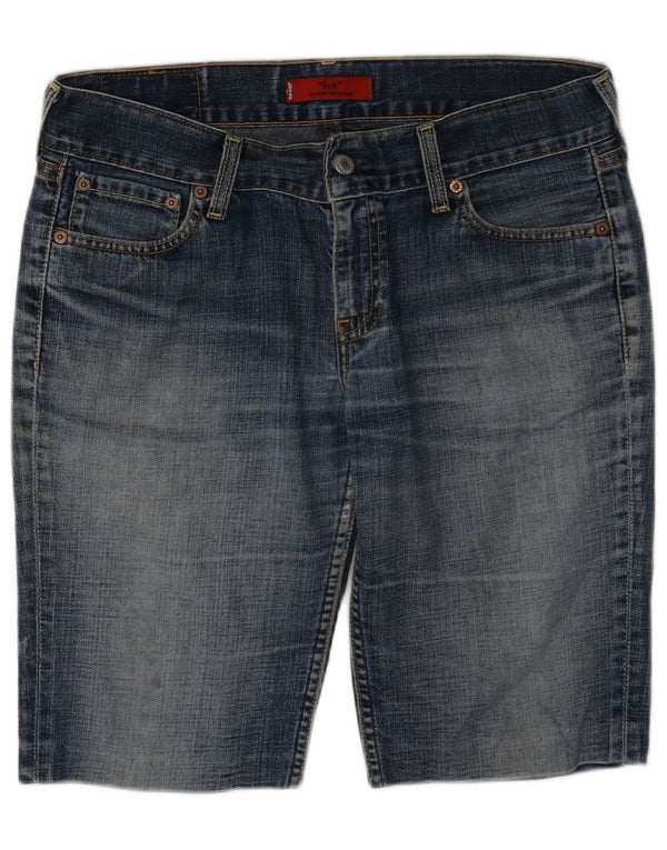 Levi's Womens 557 Denim Shorts W32 Large Blue Cotton