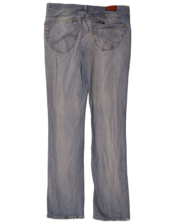 Lee Womens Lynn Low Waist Skinny Jeans W29 L33 Blue Cotton