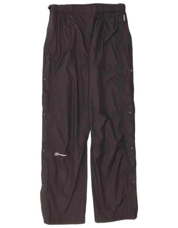 Berghaus Womens Regular Waterproof Trousers UK 16 Large  Black Nylon