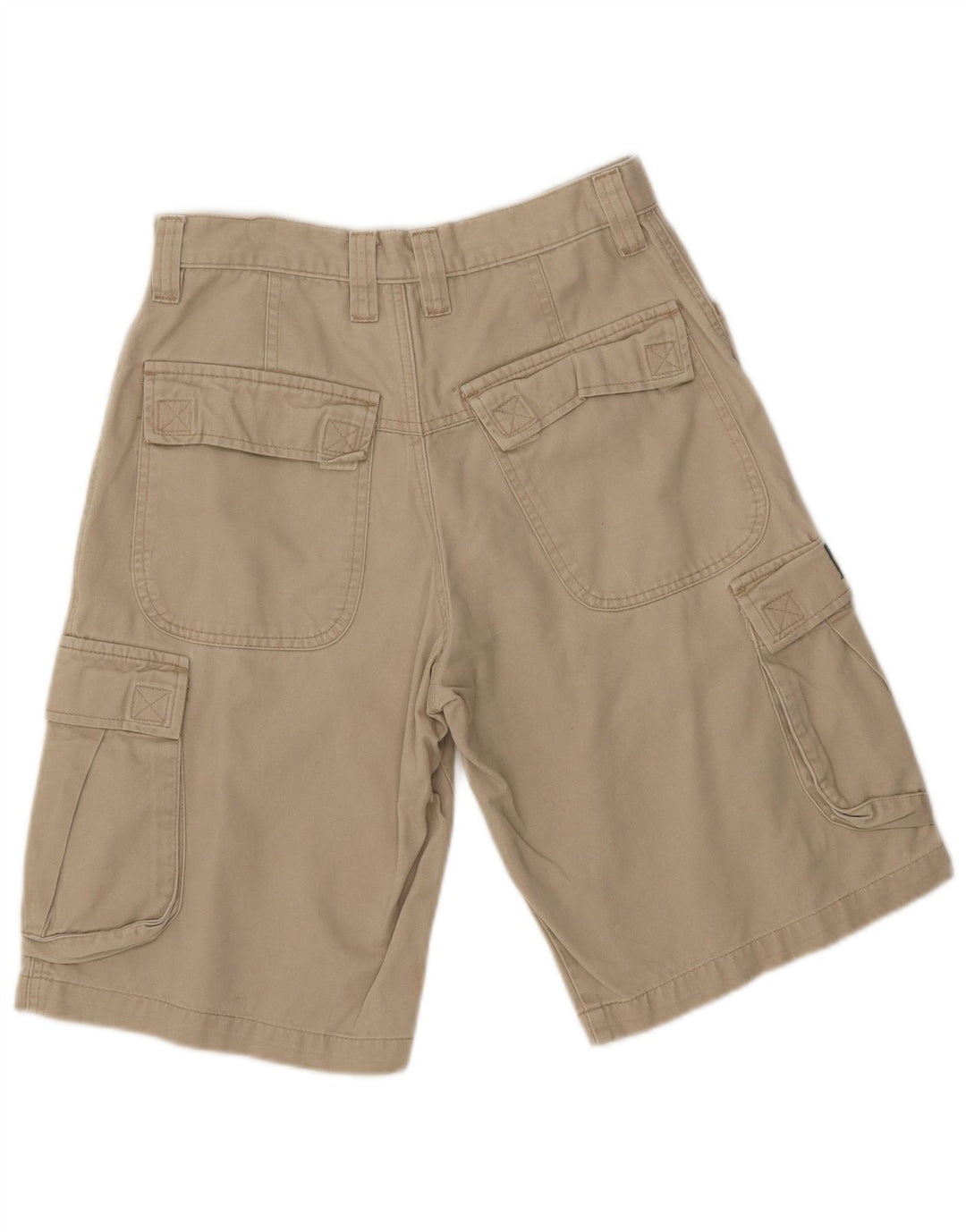 FREEGO  Mens Cargo Shorts W30 Medium Beige Cotton