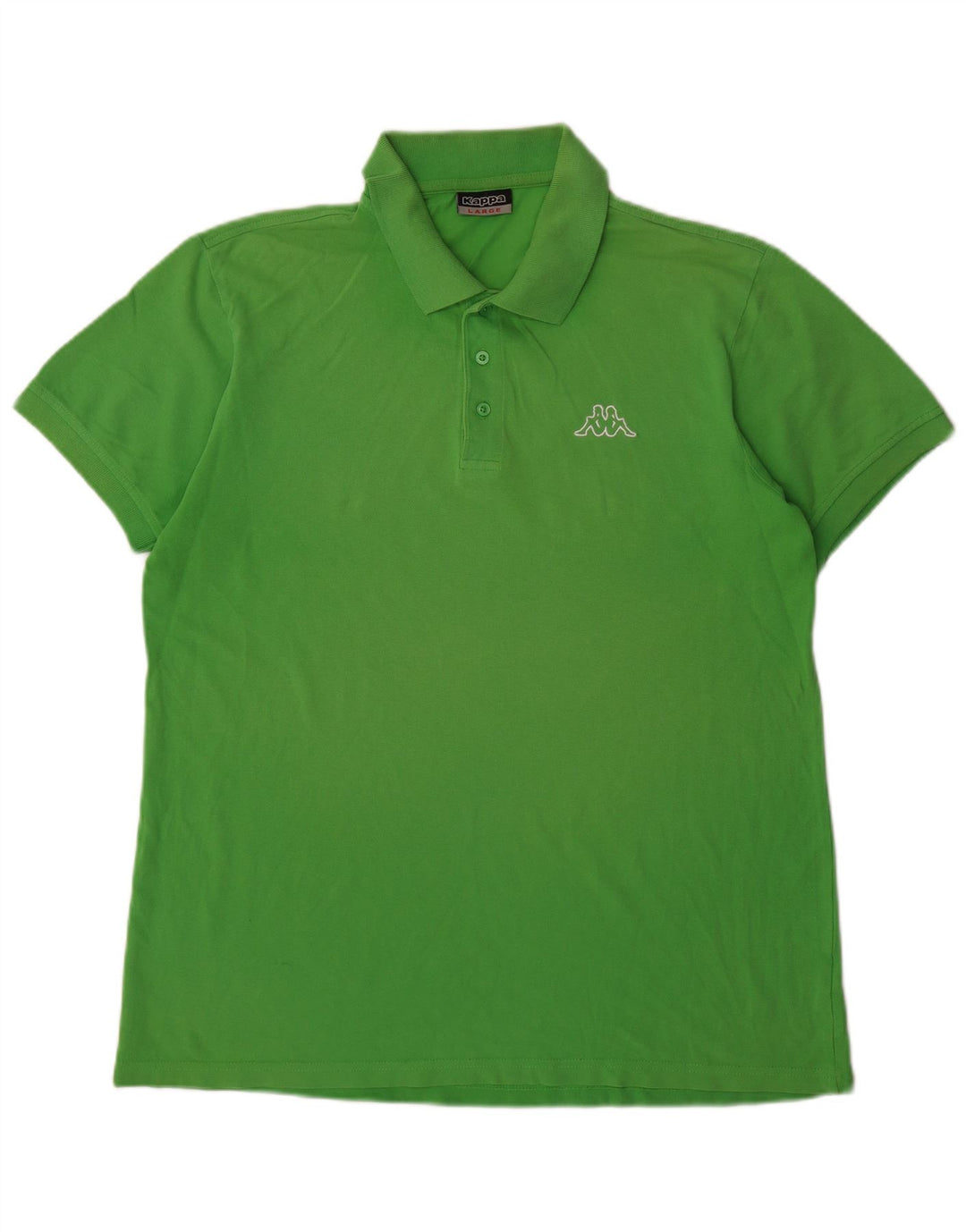 KAPPA Mens Polo Shirt Large Green