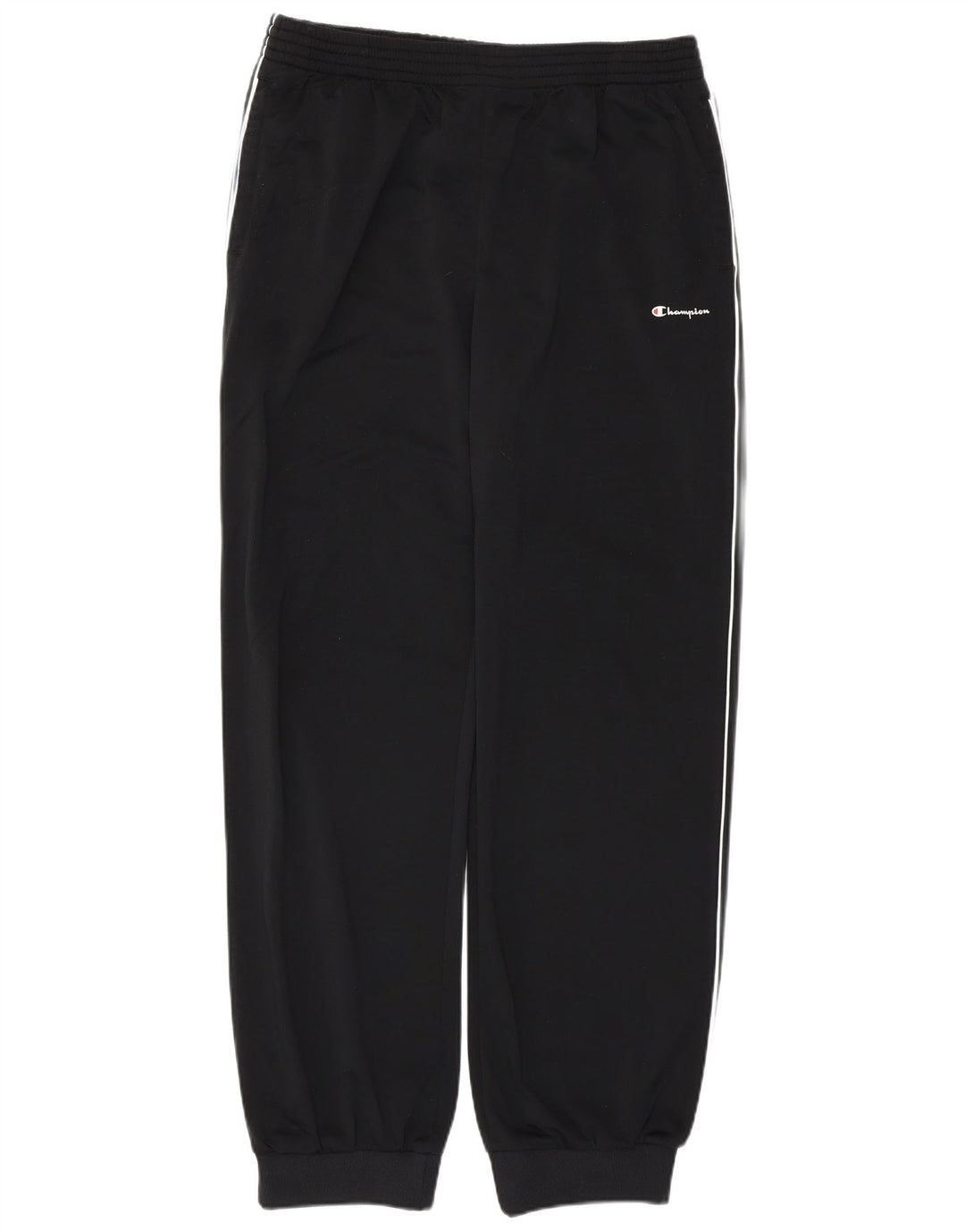 CHAMPION Mens Tracksuit Trousers Joggers XL  Black Polyester
