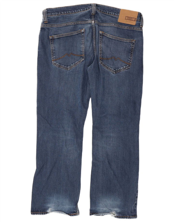 MUSTANG Mens Straight Jeans W38 L29 Blue