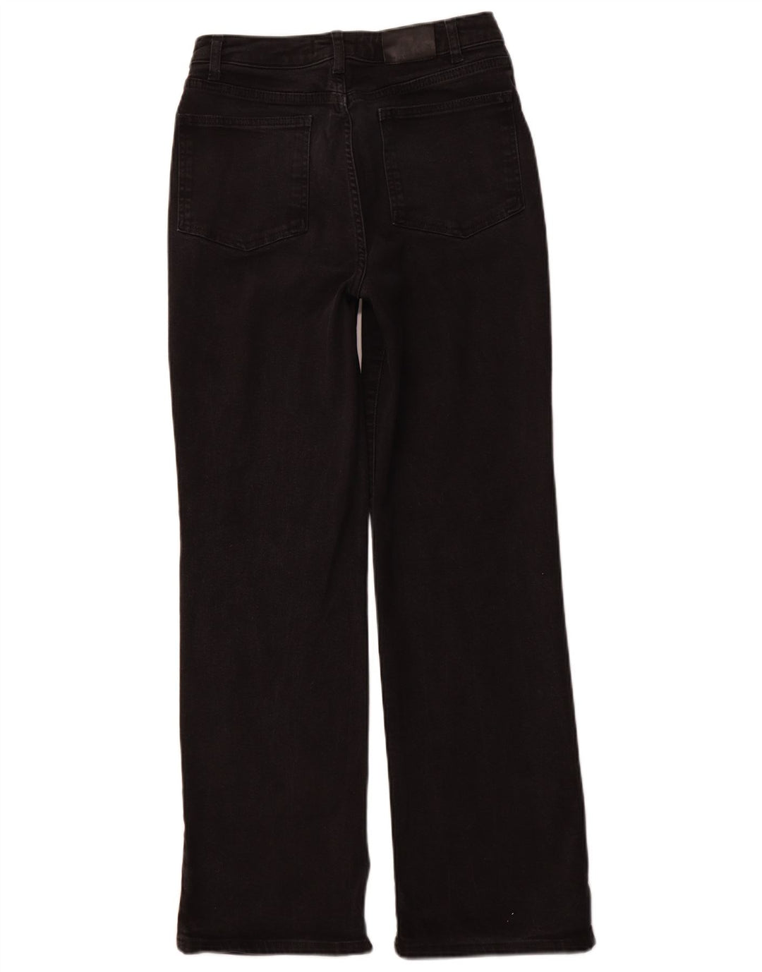 MINT VELVET Womens High Waist Straight Jeans UK 10 Small W28 L30 Black