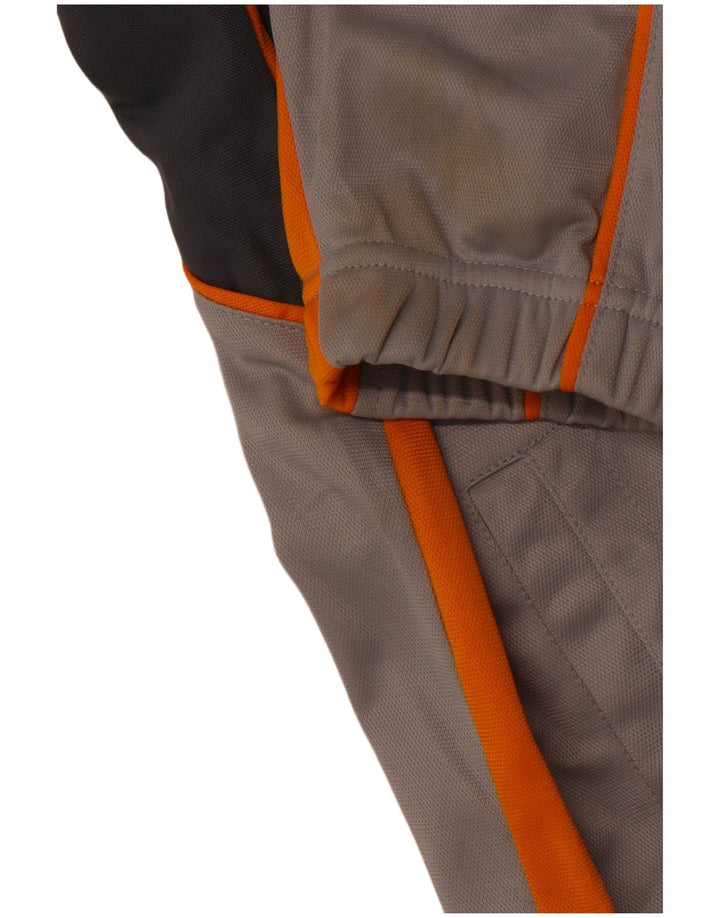 BRUGI Mens Tracksuit Top Jacket Medium Grey Colourblock Polyester