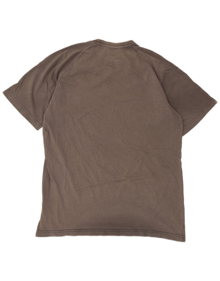 Adidas Mens T-Shirt Top Large Grey Cotton