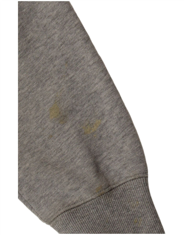 Quiksilver Mens Graphic Sweatshirt Jumper Large Grey Cotton