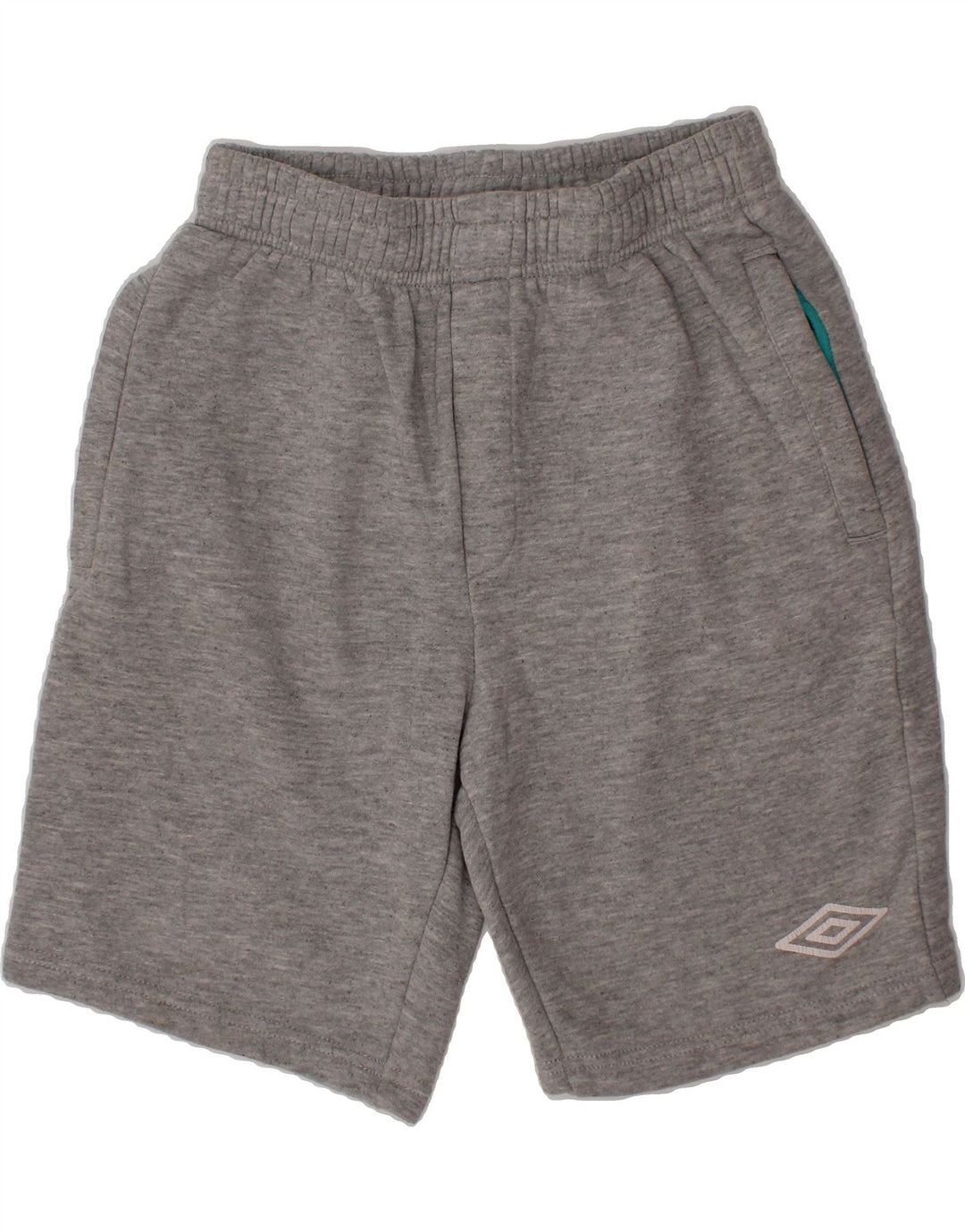 UMBRO Boys Sport Shorts 9-10 Years  Grey Cotton Vintage Umbro and Second-Hand Umbro from Messina Hembry 