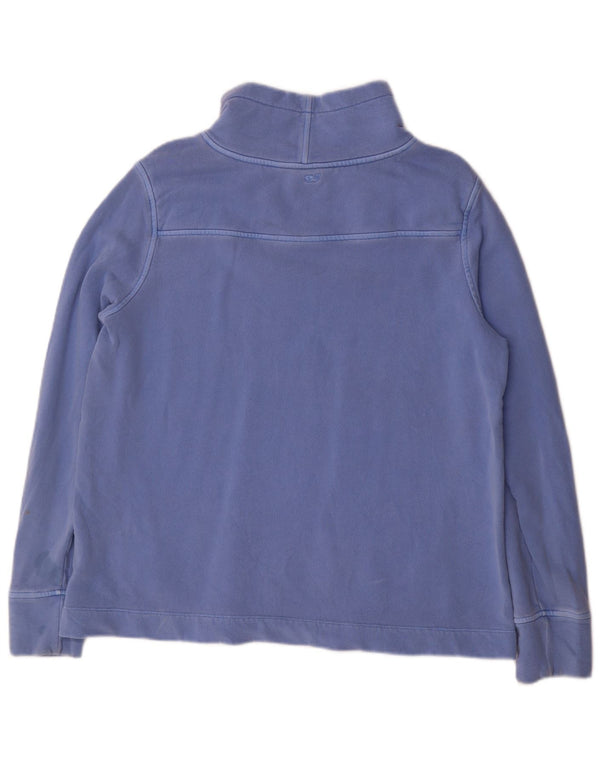 VINEYARD VINES Womens Sweatshirt Jumper UK 14 Medium Blue Cotton