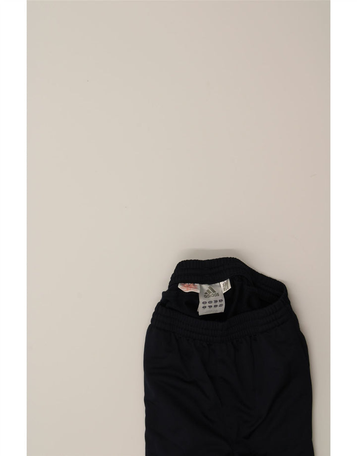 ADIDAS Boys Sport Shorts 9-10 Years Navy Blue Polyester Vintage Adidas and Second-Hand Adidas from Messina Hembry 
