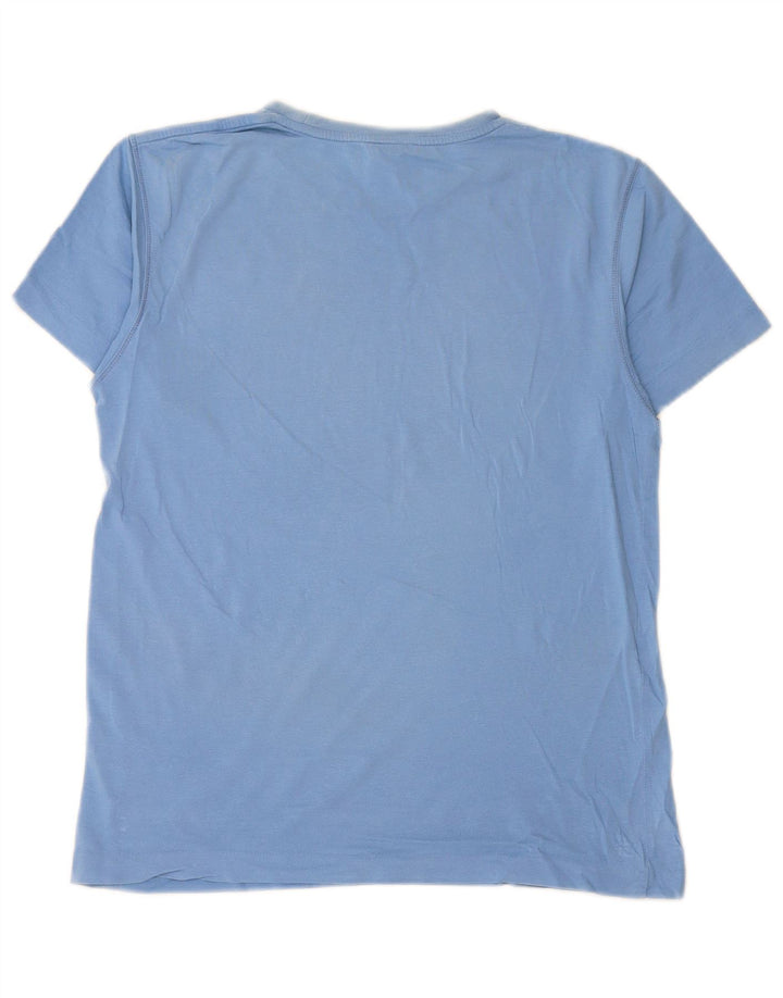 DIESEL Mens T-Shirt Top Medium Blue Cotton