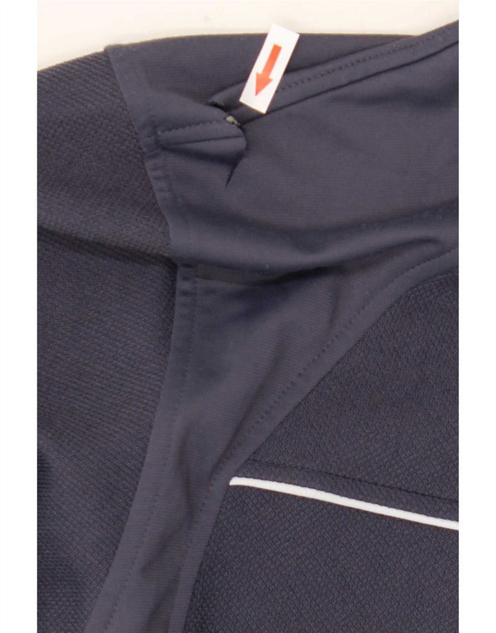 Lotto Mens Tracksuit Top Jacket UK 40/42 Large Navy Blue Polyester