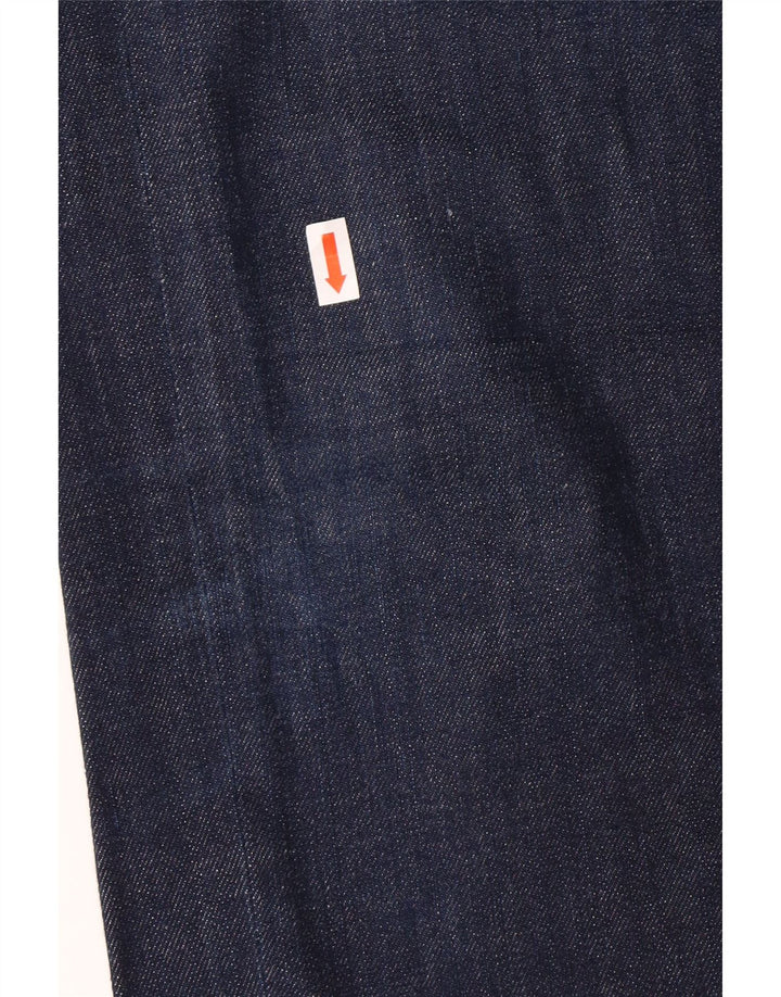 MASSIMO DUTTI Mens Slim Jeans EU 38 Small W30 L34 Navy Blue Cotton