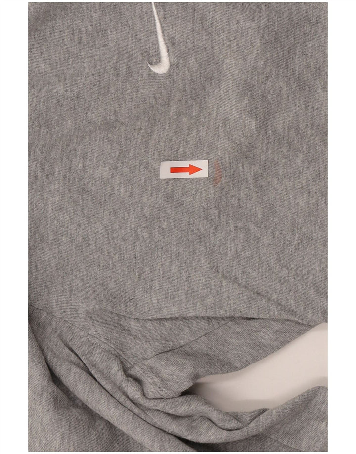 NIKE Womens Sport Shorts UK 10 Small  Grey Flecked