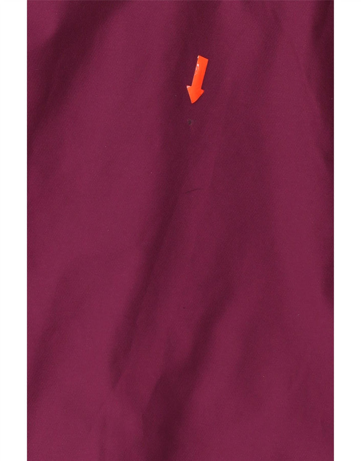 IGUANA Womens Raincoat EU 38 Medium Maroon Polyester Vintage Iguana and Second-Hand Iguana from Messina Hembry 