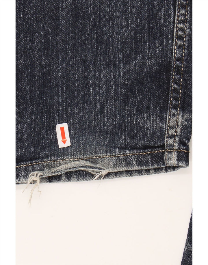 LEVI'S Mens 509 Straight Jeans W32 L30 Navy Blue Cotton