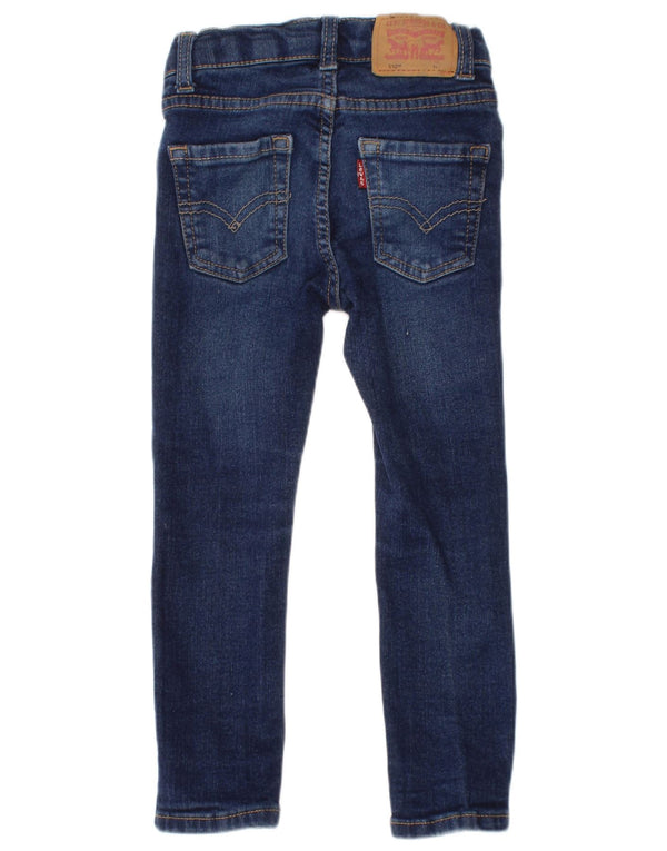 Levi's Boys 510 Skinny Jeans 2-3 Years W20 L15 Blue Cotton