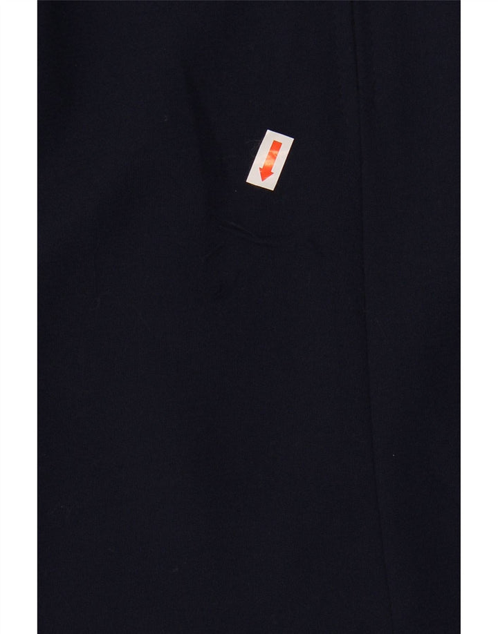 ST MICHAEL Womens Straight Skirt UK 14 Medium W29 Navy Blue Polyester
